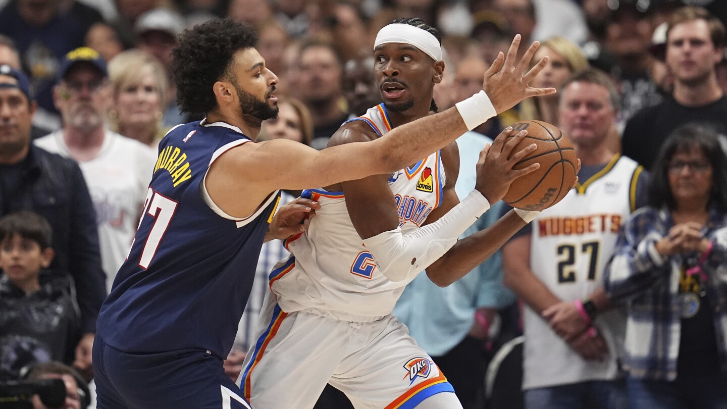 Nuggets and Thunder combine for 25 points, tied for fewest in 1st quarter of NBA playoff game