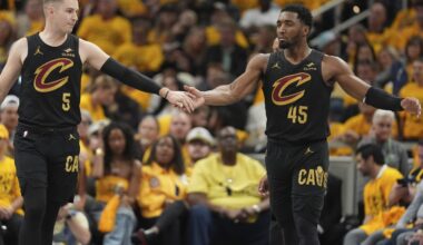 Donovan Mitchell scores 43 and Cavaliers beat the Pacers 126-104 to cut series deficit to 2-1