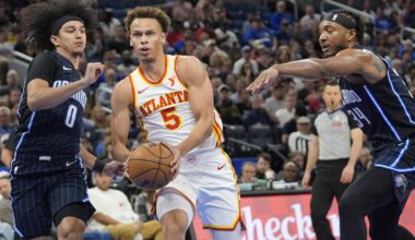 Atlanta’s Dyson Daniels wins the NBA's most improved player award