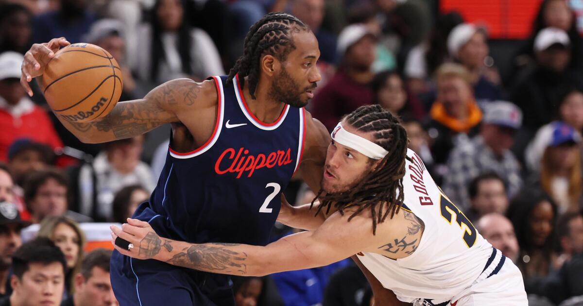 Kawhi Leonard isn't surprised Clippers vs. Nuggets series is tied