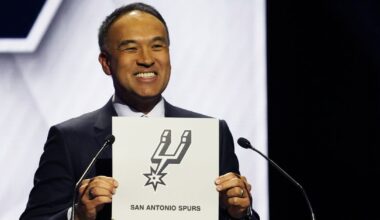 The Spurs will pick 2nd and 14th in the 2025 NBA Draft