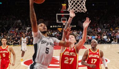 Spurs lose tie-breaker with Hawks lottery pick