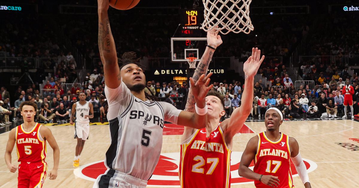Spurs lose tie-breaker with Hawks lottery pick