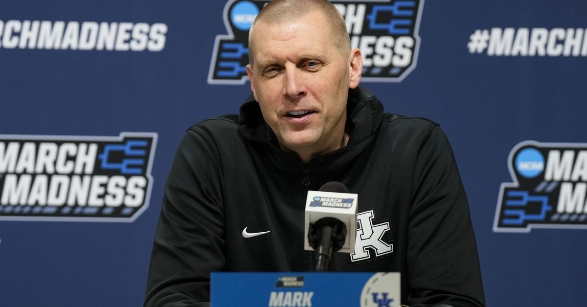 Mark Pope on the early-season clash with the Cards: “I’m sure it’s Louisville’s fault”