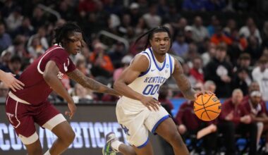 Kentucky Wildcats coaches supporting Otega Oweh through NBA Draft process