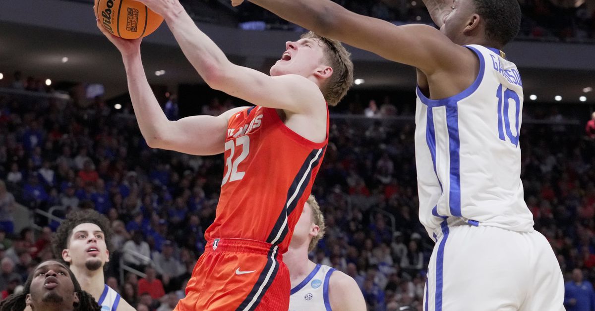 Is Illinois’ Kasparas Jakucionis a dark horse candidate for Sixers in a trade down in the 2025 NBA Draft?