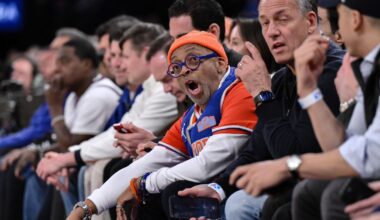 Knicks fans held a championship parade in the streets of Manhattan ahead of their second-round matchup with the Celtics