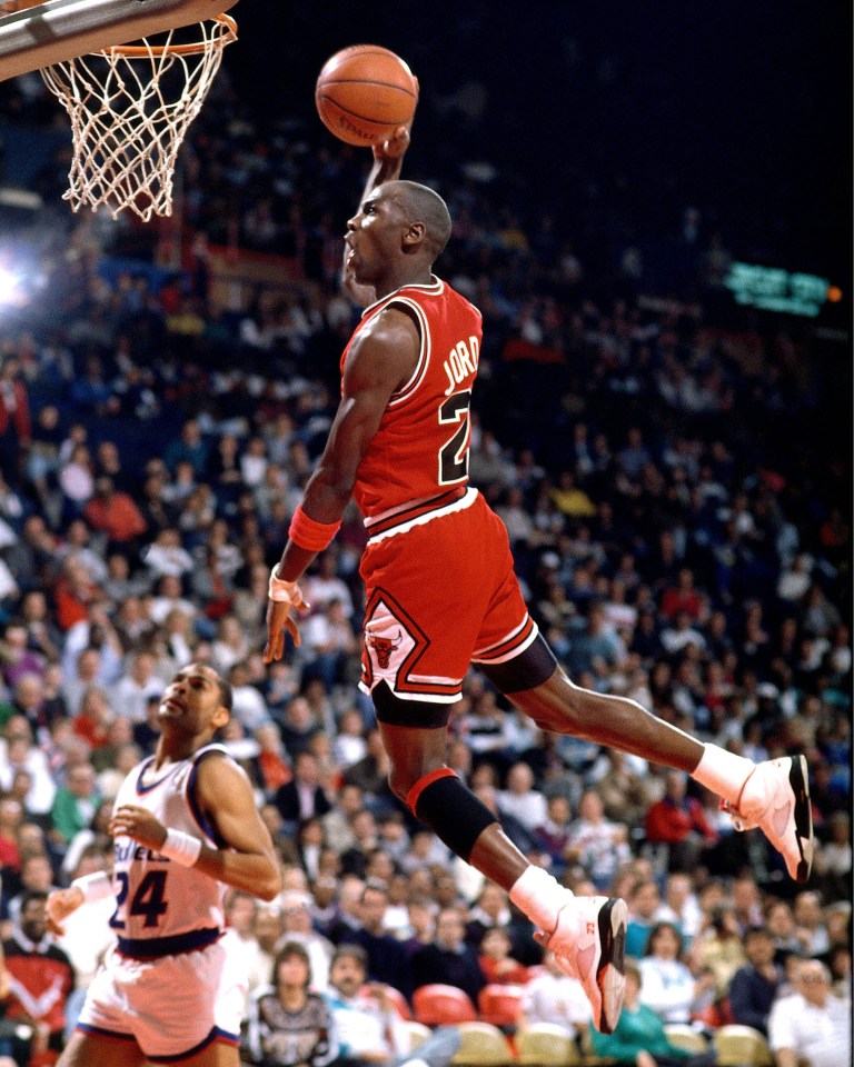 Jordan transcended basketball in the '90s