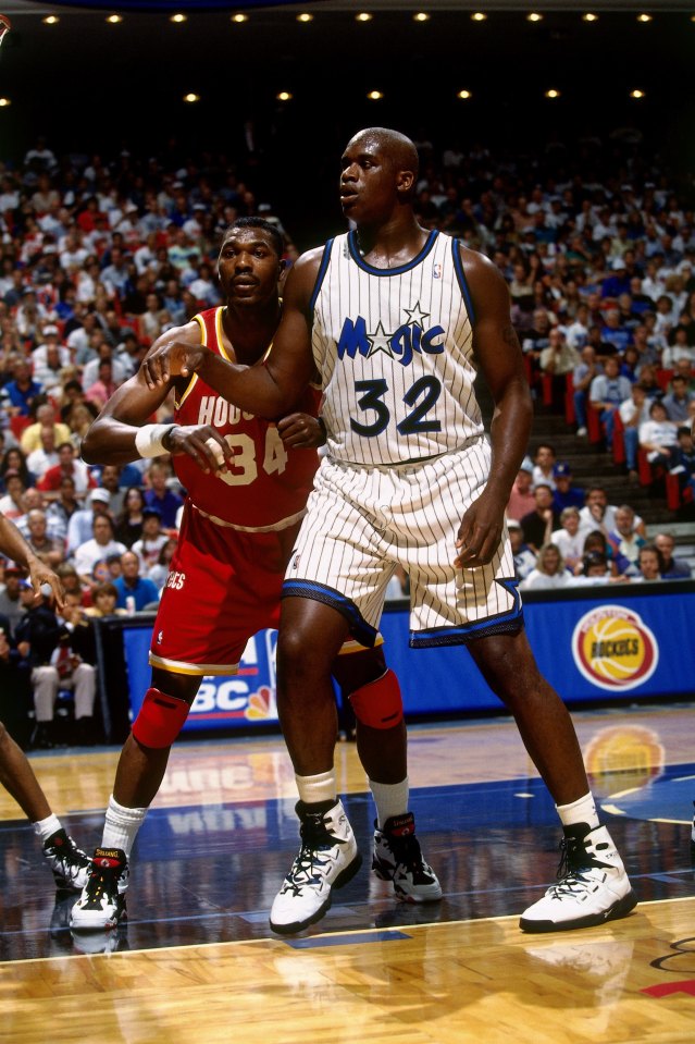 Hakeem and the Rockets beat Shaq and the Magic 4-0 in '95