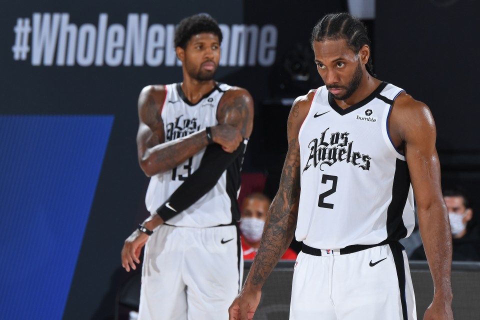 Kawhi Leonard couldn't stop his side from exiting at the semifinals