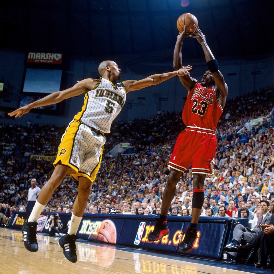 MJ was almost impossible to guard at his best