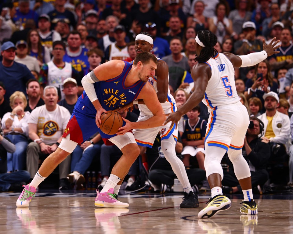 Oklahoma City has attacked the Joker all over the court