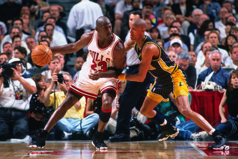 The Bulls were pushed to the edge by the Pacers in the 1998 East finals