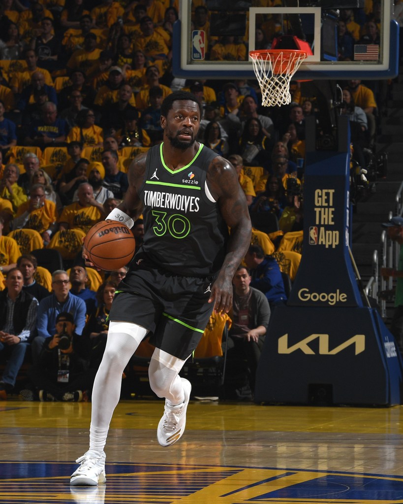 Julius Randle has been nails for the Timberwolves in the playoffs.