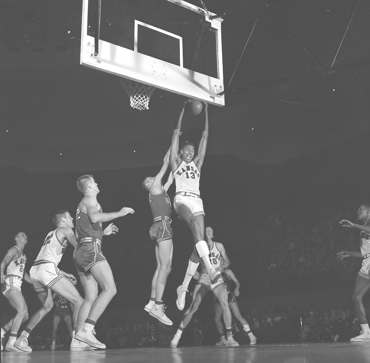 Kansas' Wilt Chamberlain