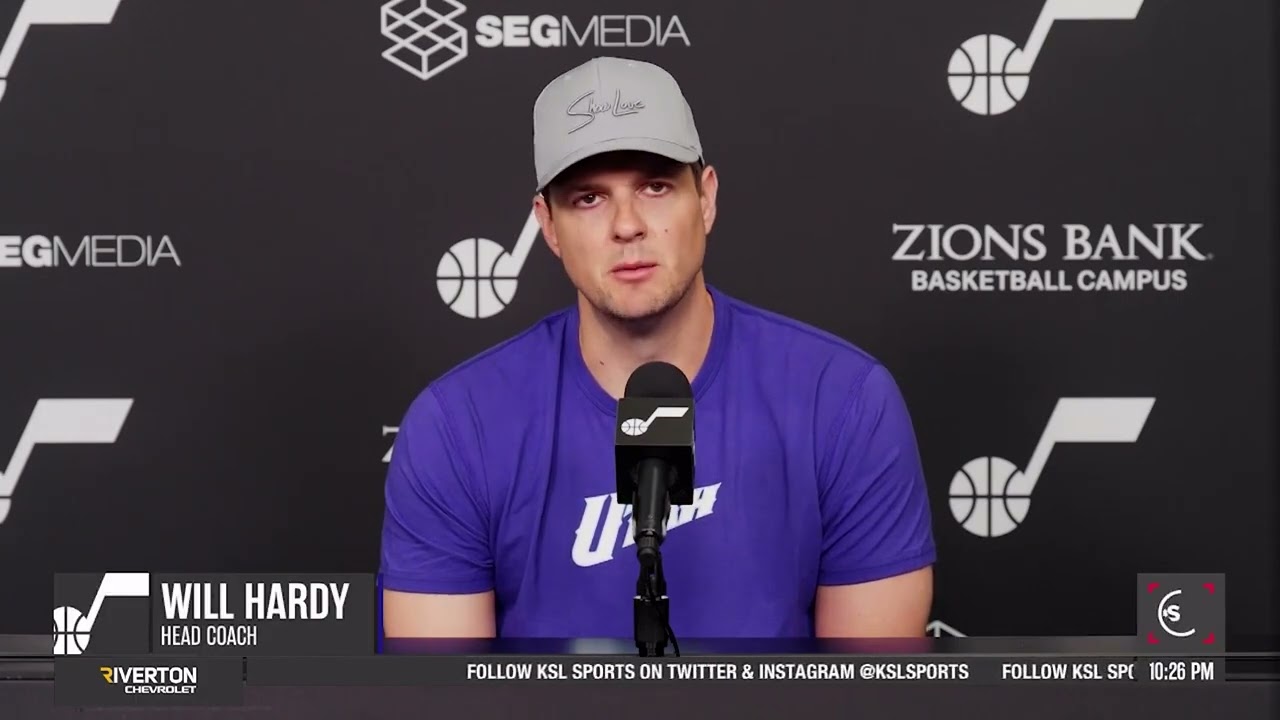 Video: Utah Jazz Extend Head Coach Will Hardy's Contract Through 2031