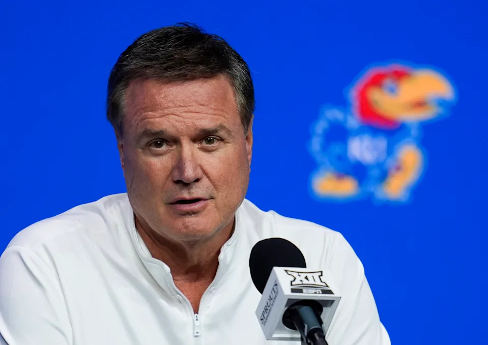 Kansas Jayhawks head coach Bill Self.© Jay Biggerstaff-Imagn Images