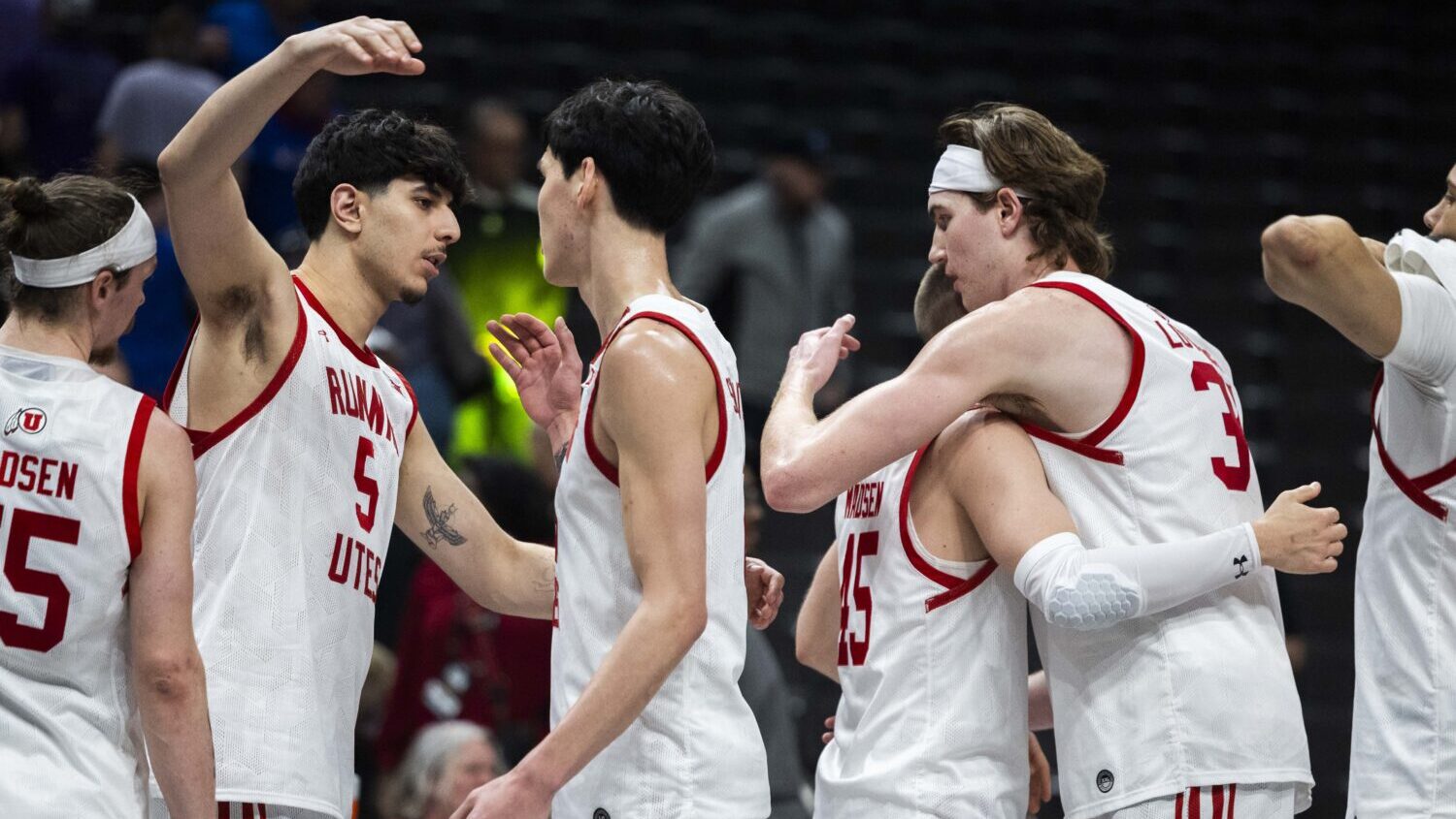 Delta Center CBB double header Utah Utes Basketball...