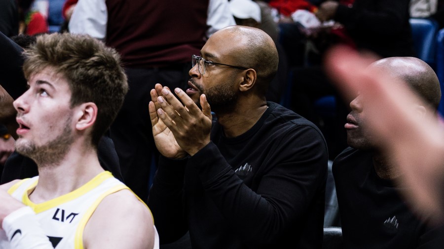 Salt Lake City Stars head coach Rick Higgins...