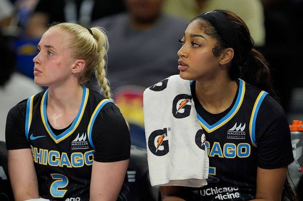 Hailey Van Lith and Angel Reese