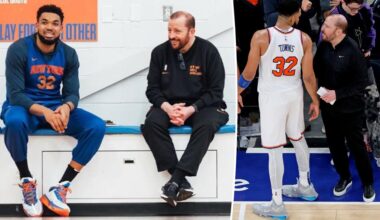 Karl-Anthony Towns posts Tom Thibodeau photo after coach's Knicks firing