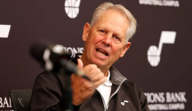 Danny Ainge Utah Jazz draft prospects...