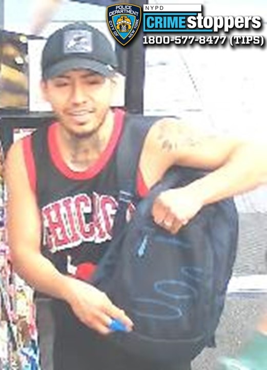 The menace stormed up to the 36-year-old victim inside Cafe Deli-Cious on West 23rd Street near Sixth Avenue around 7:45 p.m. Sunday and started a heated argument, police said. 