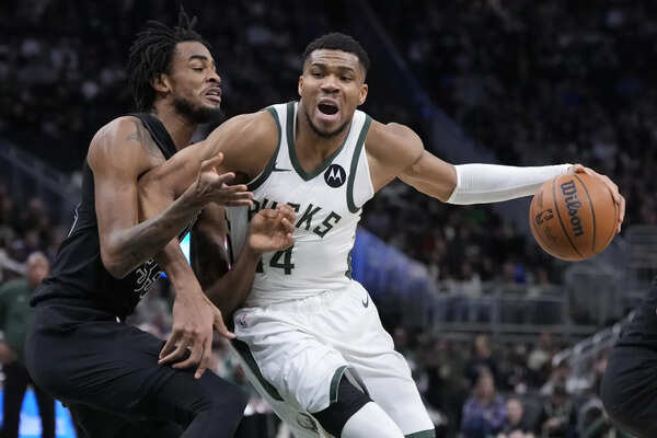 Another slow start by Bucks leaves Antetokounmpo in no mood to celebrate his latest record