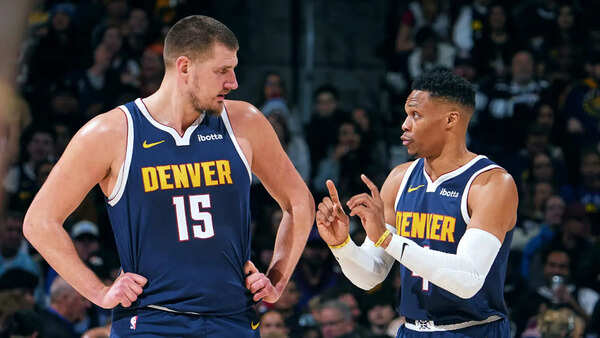 Nikola Jokic and Russell Westbrooks (Image via Getty) Nikola Jokic and Russell Westbrooks