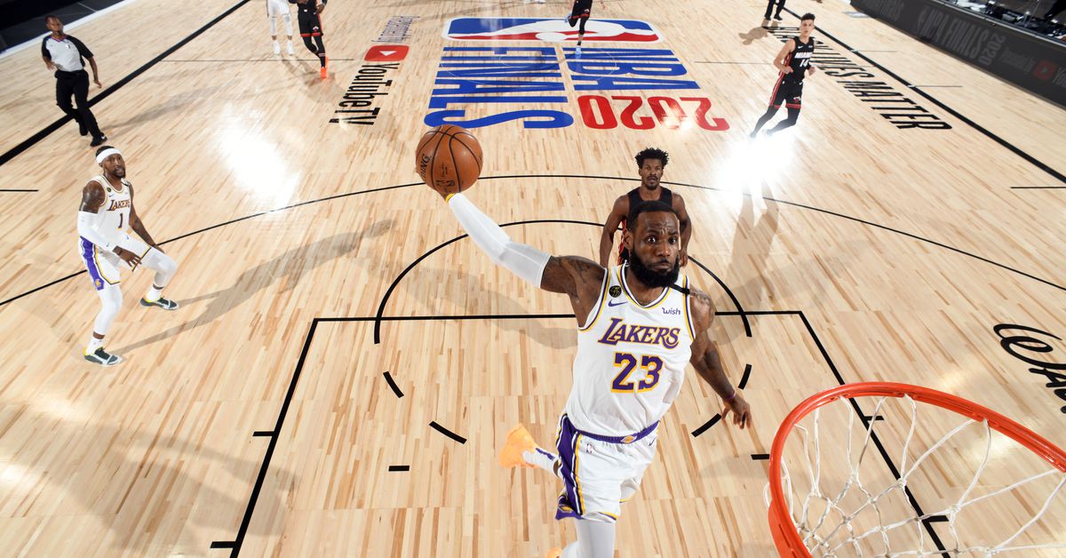 LeBron James shares thoughts on bubble title with Lakers in 2020