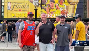 Oklahoma City Thunder fans embark on epic road trip to Indy