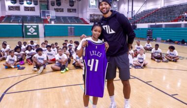 Recorder Rewind: Trey Lyles hosts basketball (photos)