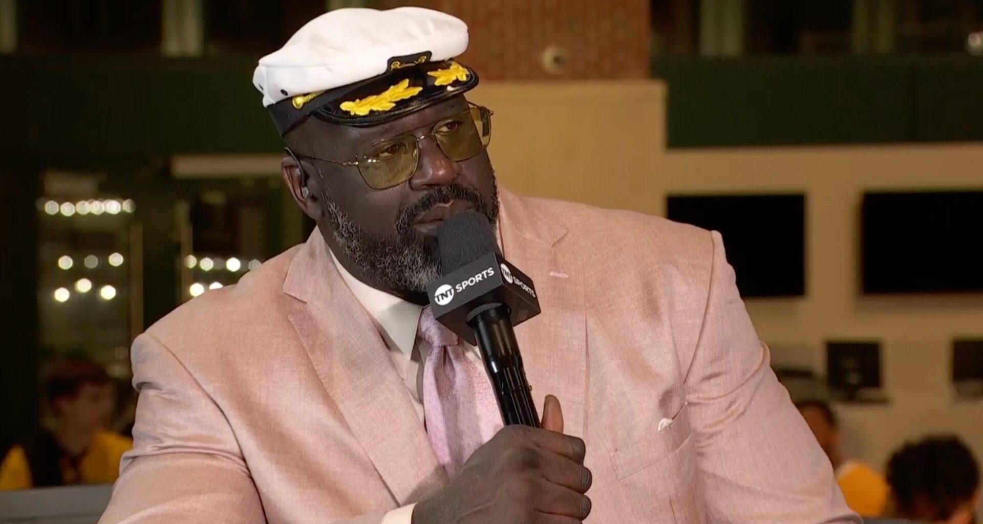 Emotional Shaq fires warning to new ESPN colleagues as Inside the NBA co-host fights back tears