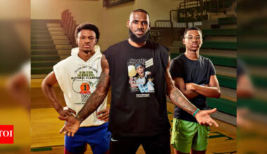 LeBron James is not a fan of Bronny and Bryce James’ basketball upbringing as he recalled his own journey to become an NBA legend | NBA News