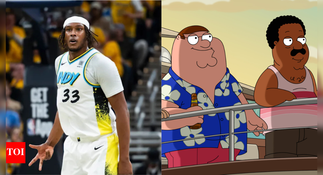 Indiana Pacers centre player Myles Turner trolls New York Knicks with a Family Guy clip post Eastern Conference Final results | NBA News