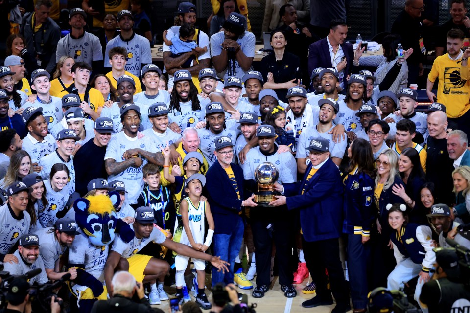 The Indiana Pacers are Eastern Conference champions