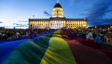 GOP lawmaker threatens 'significant legislation' after Mammoth, Jazz celebrate Pride month