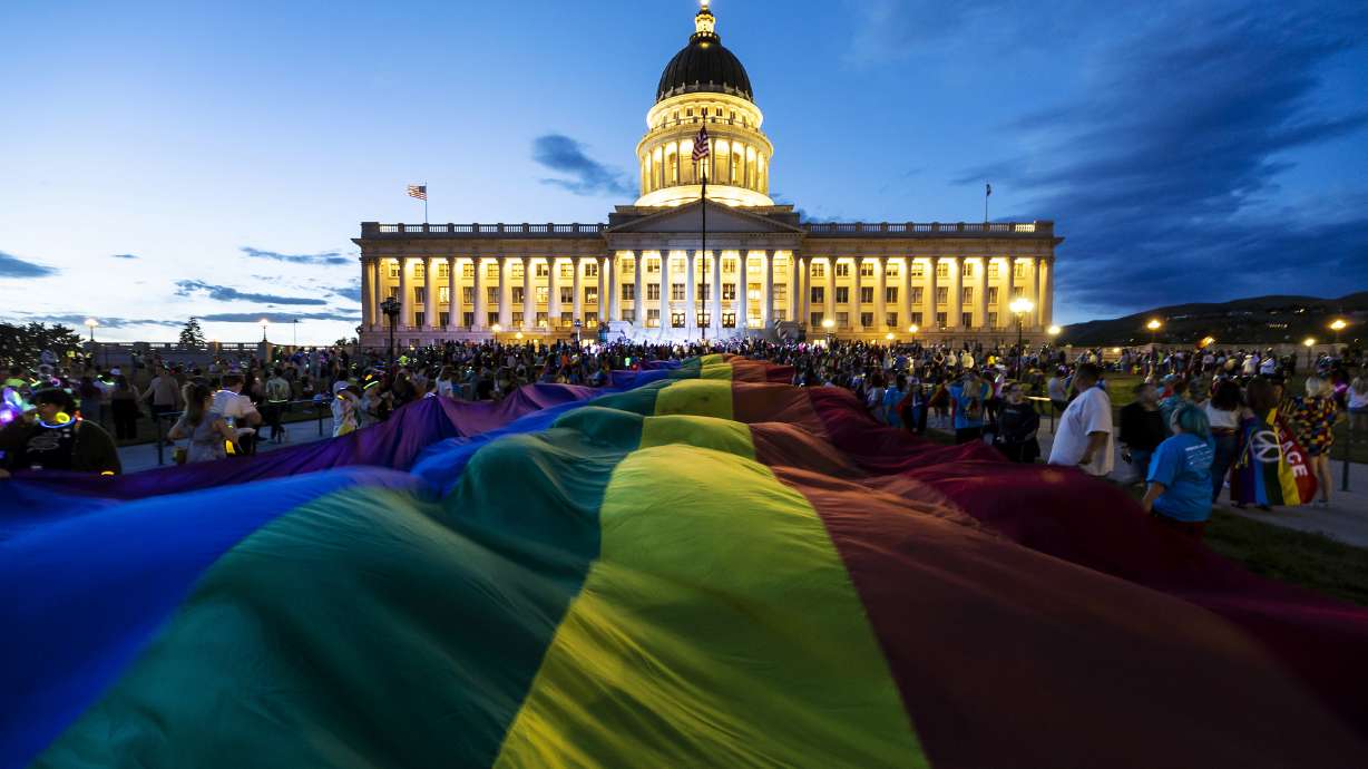 GOP lawmaker threatens 'significant legislation' after Mammoth, Jazz celebrate Pride month