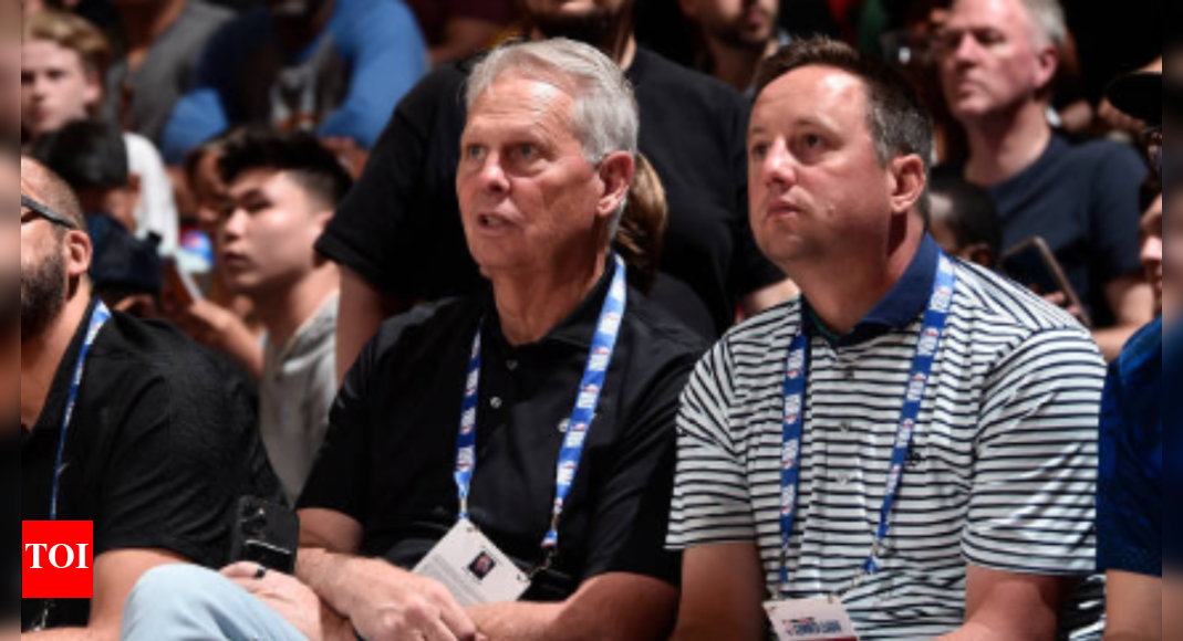 Austin Ainge reunites with father Danny Ainge at Utah Jazz as team's new President of basketball operations | NBA News