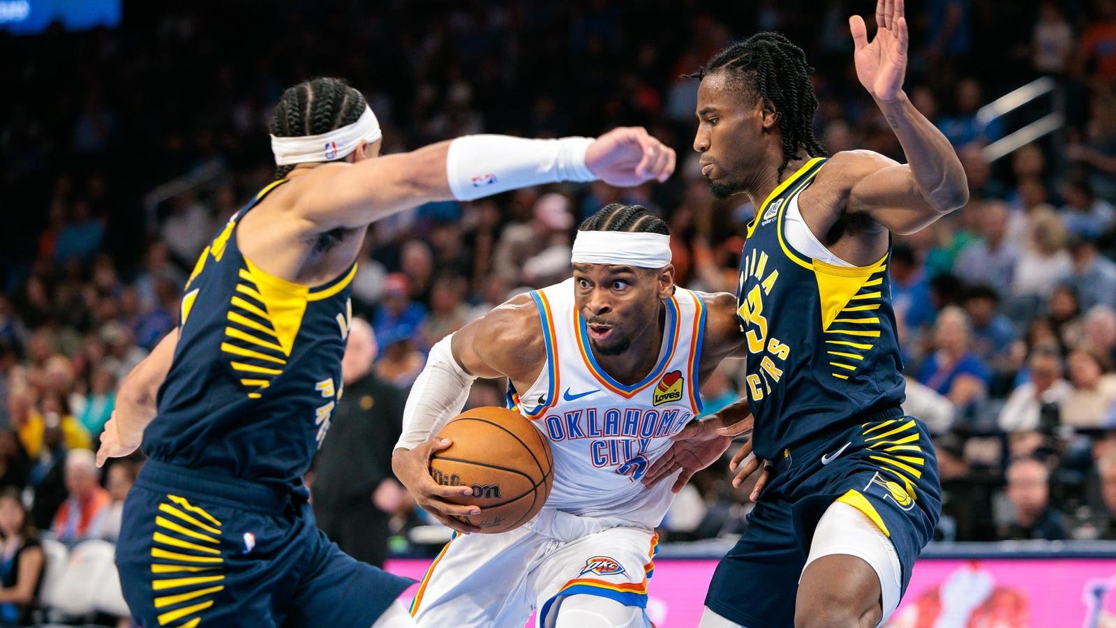 OKC Thunder Vs. Indiana Pacers