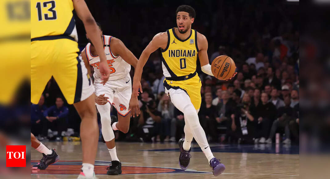 Tyrese Haliburton reaffirms the comeback kings title for Indiana Pacers with a stunning 2-point dunk and a last-minute in Game 1 | NBA News