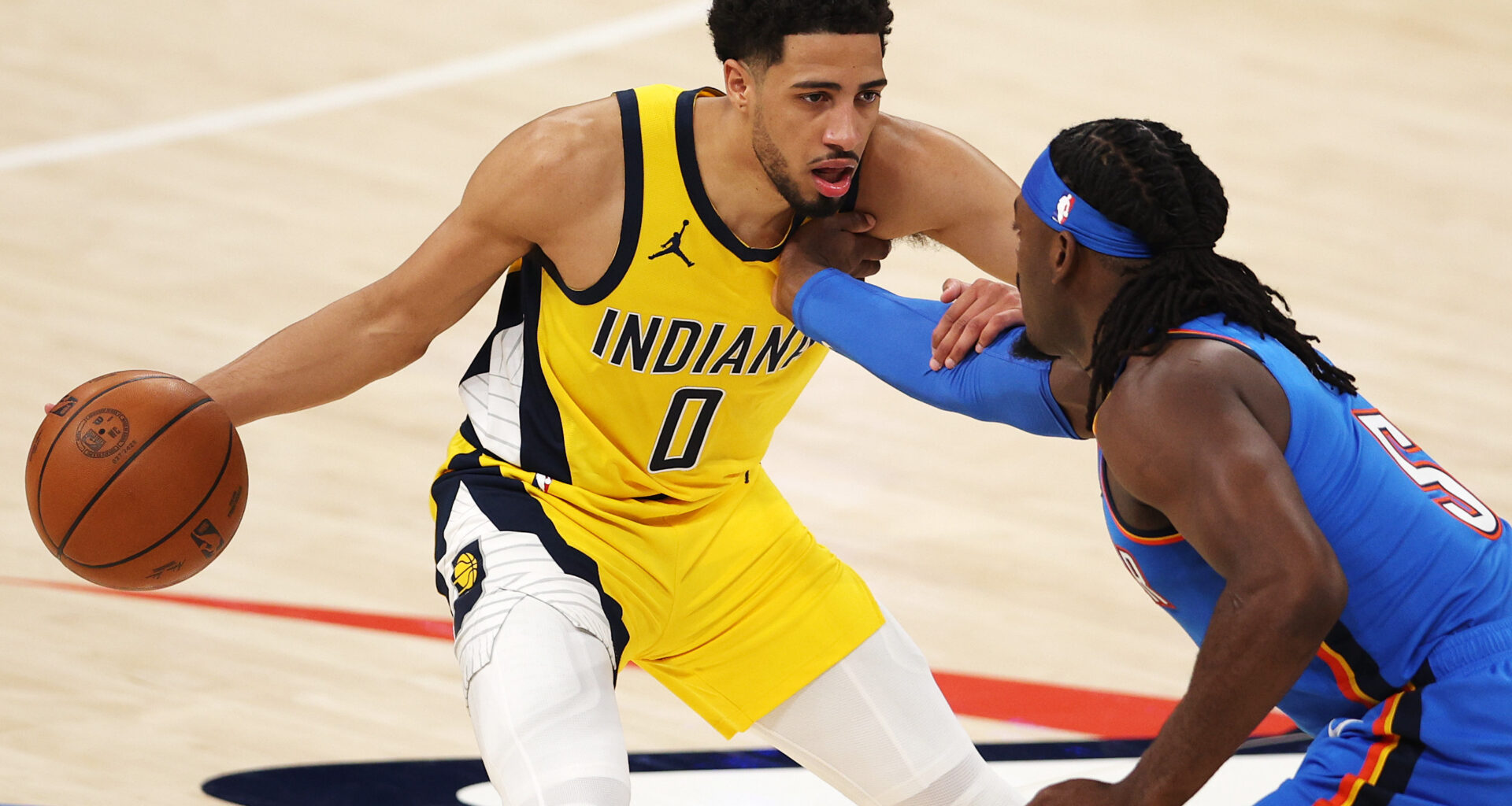 Pacers guard Tyrese Haliburton