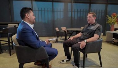 Spurs’ Managing Partner Peter J. Holt discusses new arena downtown during interview with KSAT