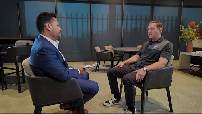 Spurs’ Managing Partner Peter J. Holt discusses new arena downtown during interview with KSAT