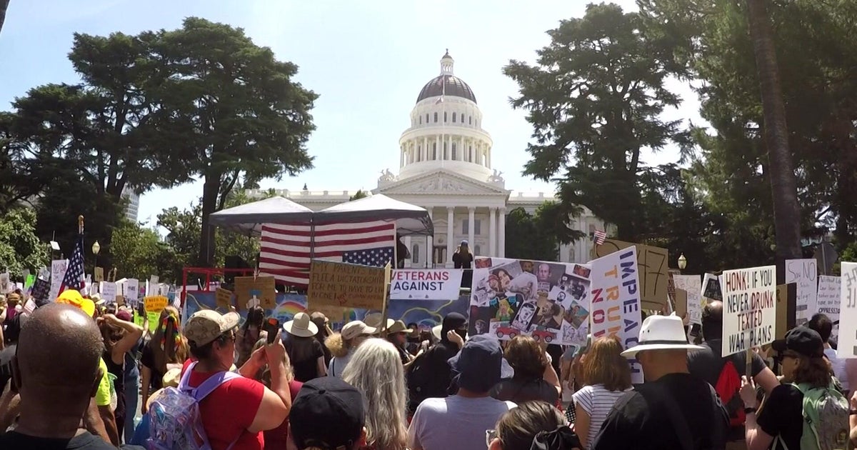 "No Kings" protest draws thousands to California State Capitol in Sacramento