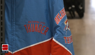 Tulsa fans of OKC Thunder shop for gear ahead of Game 5 of NBA Finals