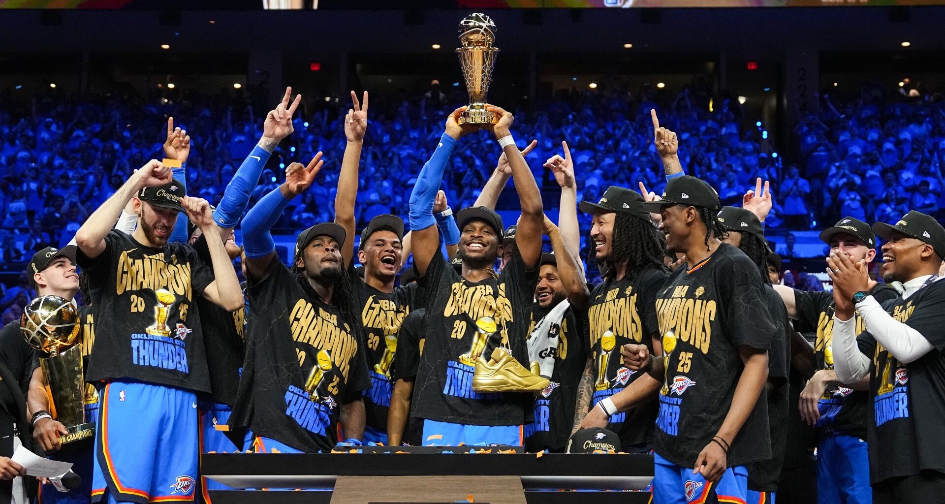 Oklahoma City Thunder make history and join Michael Jordan's Bulls in exclusive NBA champion club