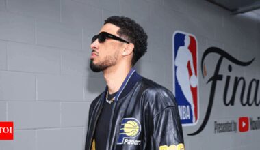 New York Knicks stars rush to support Tyrese Haliburton after shocking Achilles injury | NBA News