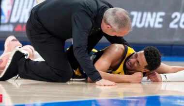 Haliburton joins grim club of Achilles tendon injuries in NBA playoffs