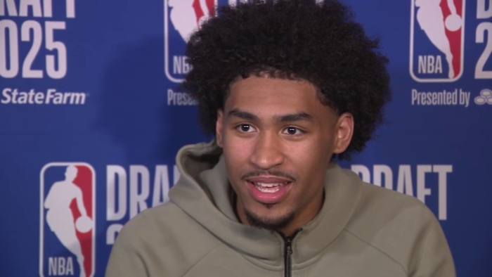 NBA Draft prospect Dylan Harper on potentially landing in San Antonio